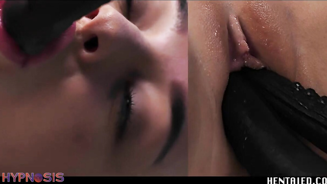 Hentaied - Alya Stark - babe was fucked by tentacles after masturbation