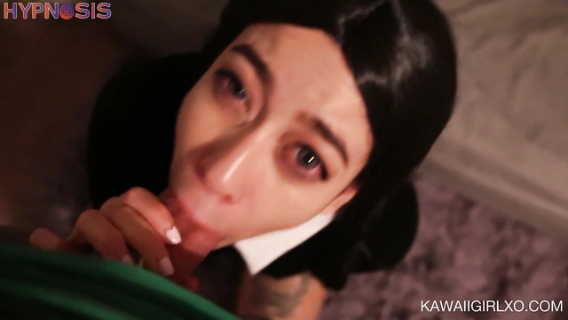 Kawaii_girl - Trance-Spark Babe Blows Addam & Teases In Spooky Wednesday Night Loft