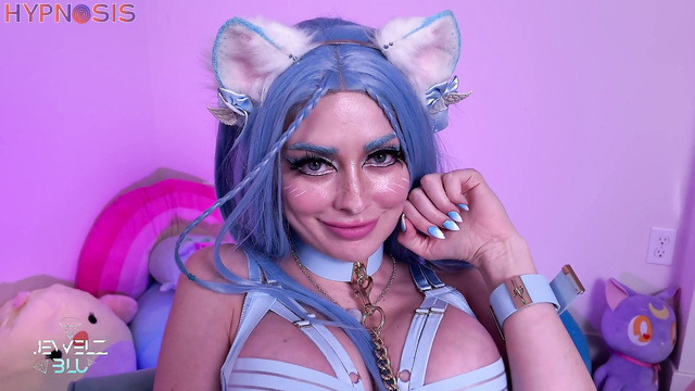 Jewelz Blu - webcam slut fucking so sweetly for subscribers