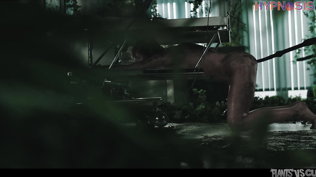 Plants vs Cunts - she woke up in a strange clinic and tentacles began to crawl in her holes