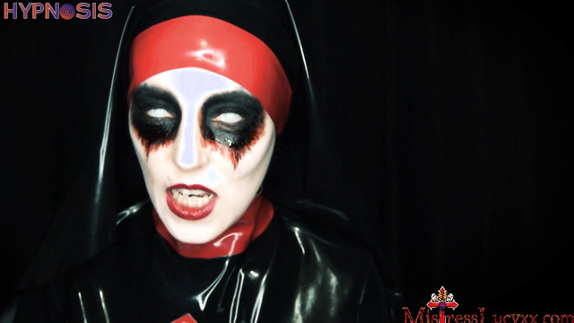 Mistress LucyXX - nun turned into a devil and she is going to play with you