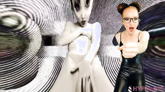 Queen Elastica - Hypnotic Pleasure: Brunette Strokes to Obey in Lustful Loop