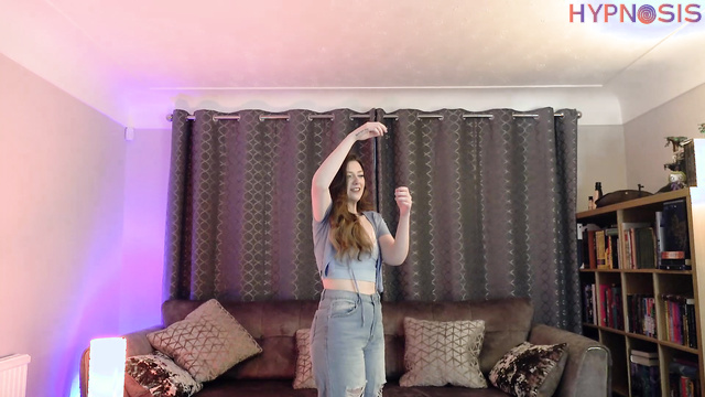 Entrancement UK - Brunette Maddy Bares All In Stockings With Hypnotic Enchantment