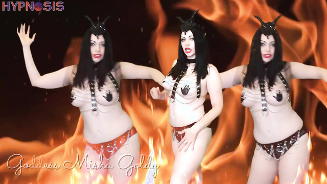 The Goldy Rush - trust your orgasm in her hot devilish hands
