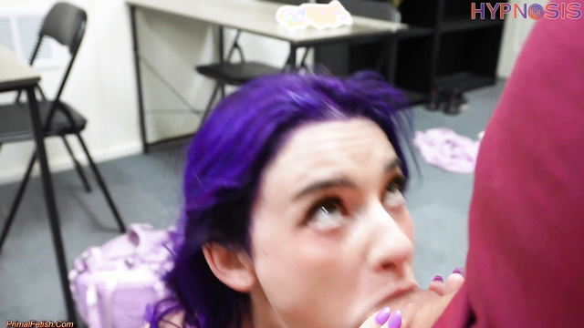 Primal's Mental Domination - Colored Hair Girl Rides In Hypnotic Bliss