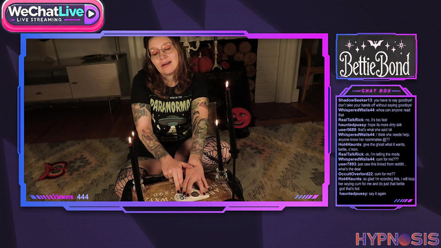 Bettie Bondage - A Creepy Halloween Stream with a Twist of Erotic Magic and Demon Control