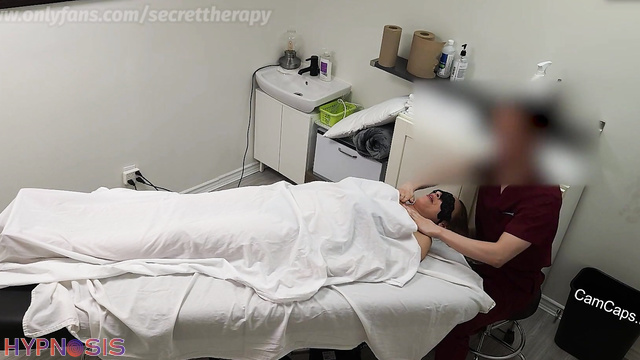 Secret Therapy - Blonde Masturbation - Hypno Massage Natural Tits Twist-Off