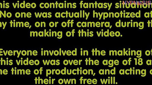Girls Gone Hypnotized - Mind Control with a Mysterious Brunette & Her Small Tits - Topless