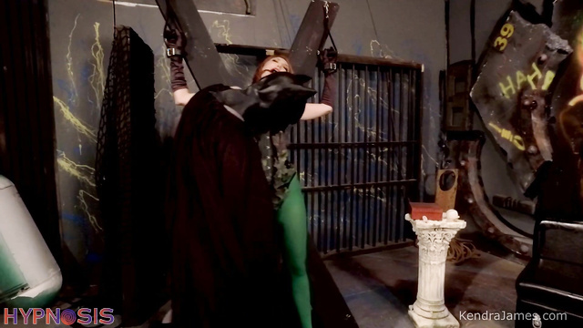 Kendra James Super Heroine World - Batman defeats a brash redheaded rival