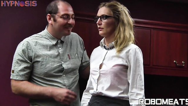 Robomeats - Break Time Fun: Blonde Get Her Hairy Pussy Fucked and Sucked