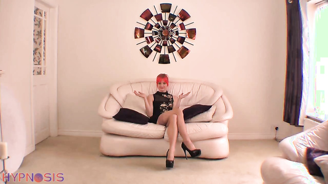 Entrancement UK - Bitch under hypnosis, ready to masturbate and become a cat