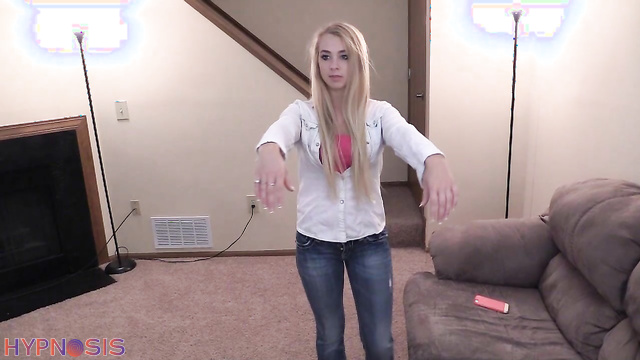 Girls Gone Hypnotized - When she had no strength to resist and gave in to the master