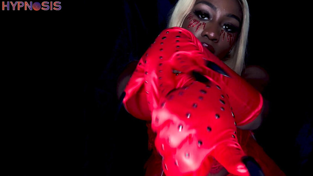 TemptressBlair - A blonde in bright red lingerie knows the value of her ass