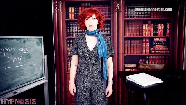 Ludella Hahns Fetish Adventures - Feisty Liberal Arts Teacher Ludella Brainwashed To Be Docile Obedient Slave for Breeding (Implied Sex Ending)
