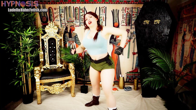 Ludella Hahns Fetish Adventures - Brainwashed for POV to Raid Her Tomb (Controlling Lara Croft)