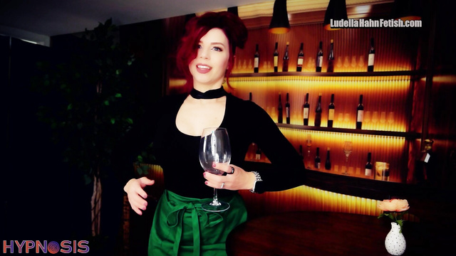 Ludella Hahns Fetish Adventures - Fembot Waitress Ludella Can't Seem to Get Your Order Right