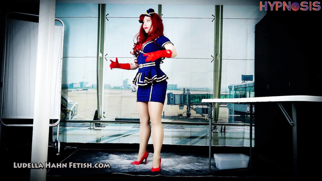 Ludella Hahns Fetish Adventures - Security System Interference Triggers Ludella Flight Bot Prototype to Freeze and Malfunction