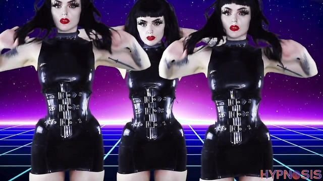 Empress Poison - Surrender to the Black-Haired Goddess in Latex: Ultimate Mind Control