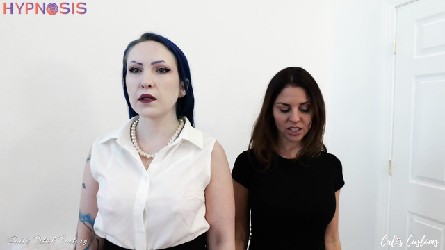 Cali Logans Femme Factory - Cali Logan convinces Vonka to stay and obey with mind control