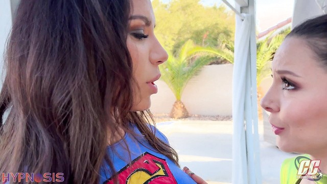 ChristinaCarterSuperHeroine - Girls forced their friends to have sex under hypnosis