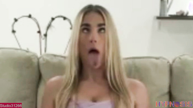 Studio 31266 - The girl was hypnotized through headphones and forced to obey