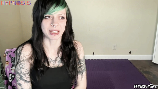 FF Productions - Alt girl experiences wild orgasms under hypnosis