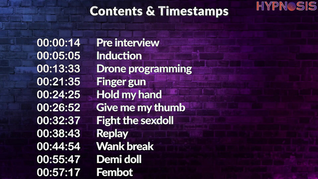 Entrancement - Demi activated and follows all sexbot protocols