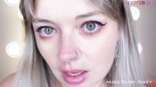 Miss Ruby Grey's Clips - POV girl hypnotizes with her charming green eyes and sexy voice