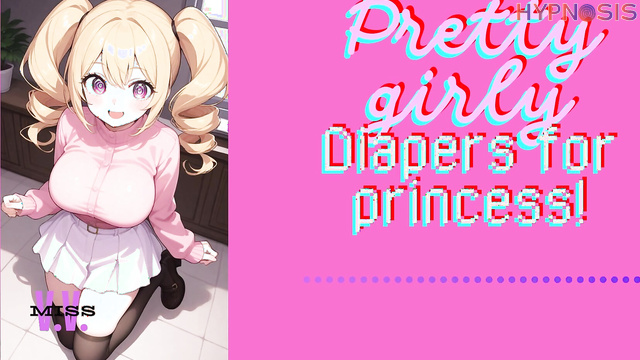Miss Vira Vocal - Princess mesmerizes you with pretty girly diaper talk