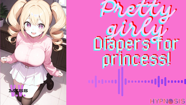 Miss Vira Vocal - Princess mesmerizes you with pretty girly diaper talk
