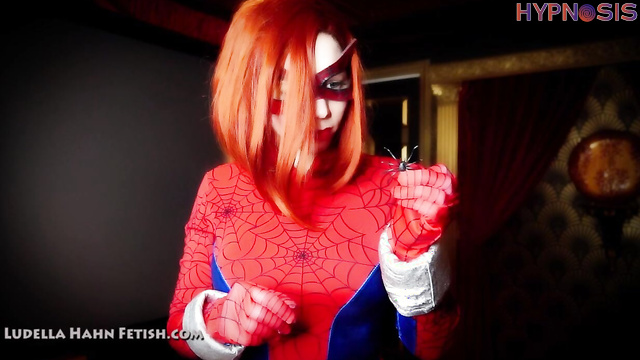 LudellaHahnsFetishAdventures - Spider-Girl's mind was taken over and she was forced to obey