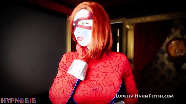 LudellaHahnsFetishAdventures - Spider-Girl's mind was taken over and she was forced to obey