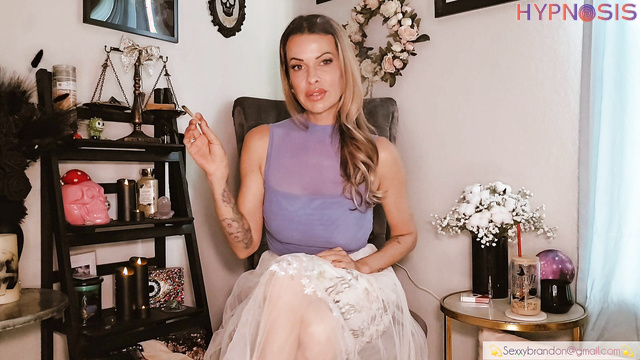 Goddess Bs Slave Training 101 - She controls his mind while smoking a cigarette