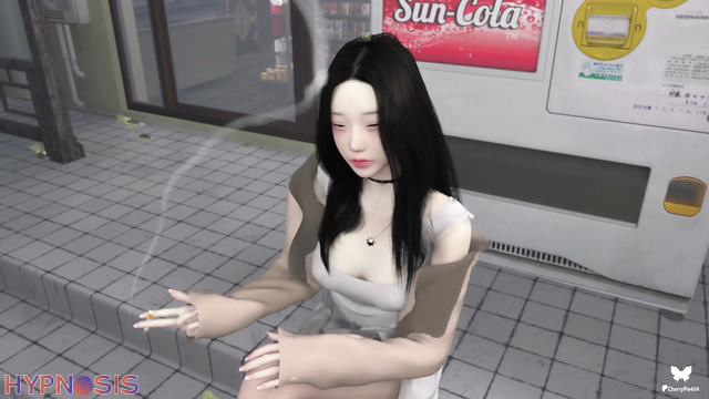 CherryPie404 - Mind control cheat uses 3D blowjob