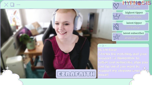 Ezra Faith - Neural program turns gamer into mindless nympho bimbo