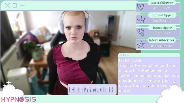 Ezra Faith - Neural program turns gamer into mindless nympho bimbo