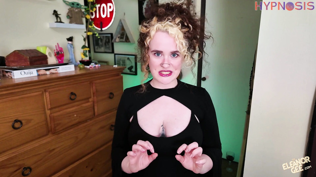 Eleanor Gee - Sexy busty witch rides your cock