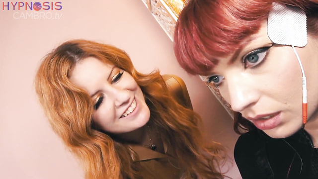 Kat & Jaclyn - The red-haired girl's mind was taken under control and forced to obey