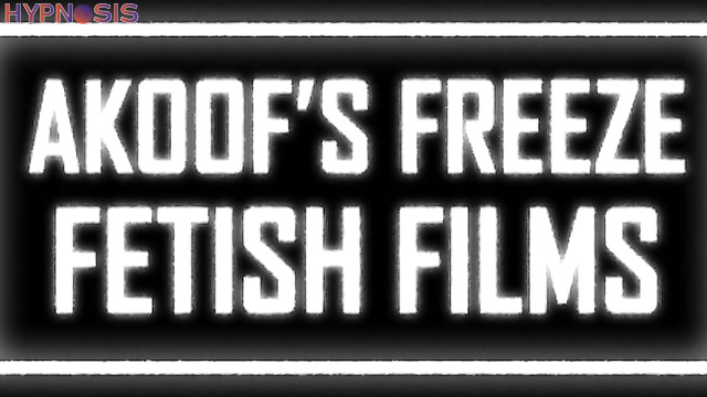 Akoof's Freeze Fetish Films - The skinny woman was frozen and stripped