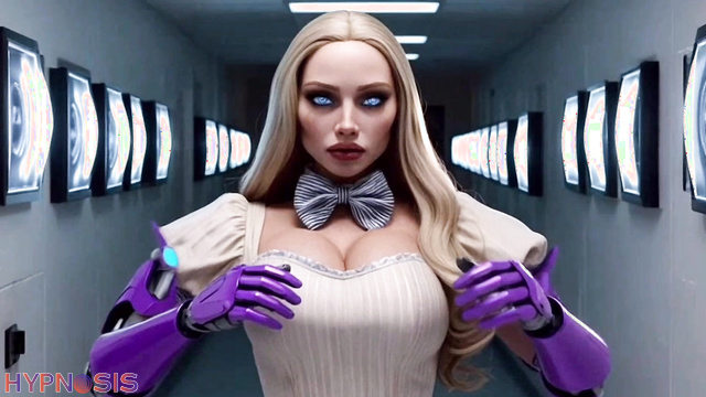 Mistress Misha Goldy - 3D Robot is verbally humiliating you