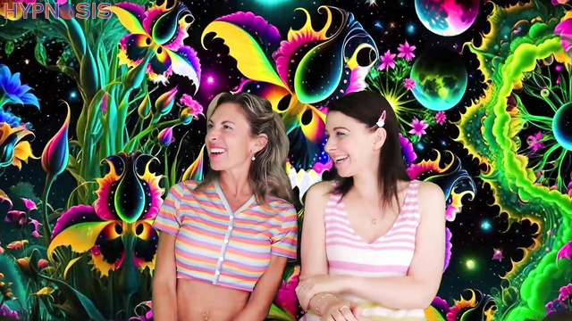 Umiliati Offesi - Italian Story - Colorful visual hypnosis with two girls