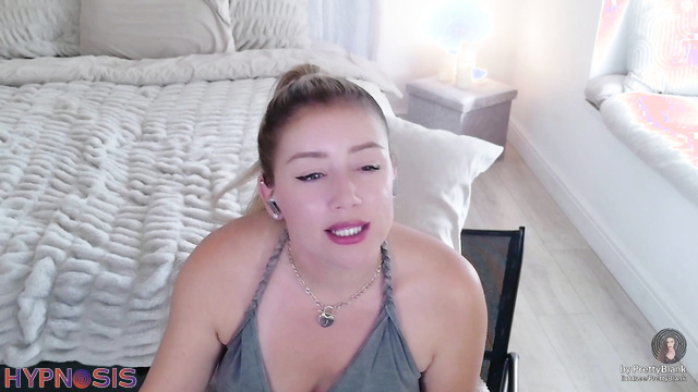 PrettyBlank - Hot busty blonde gets hypnotized and has an orgasm