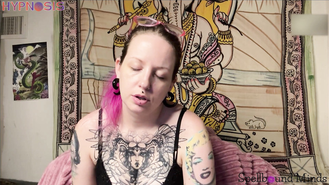 Spellbound Minds - Lady Lazarus - Sexy tattooed girl experiences an orgasm under hypnosis