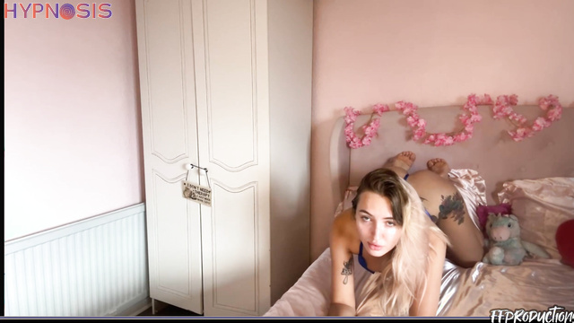 FF Productions - Kitty - Sweet blonde sucks her finger & experiences orgasm under hypnosis