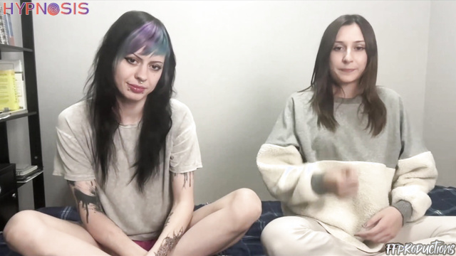 FF Productions - Larz & Daisy - Sweet tattooed girls obey their master under hypnosis