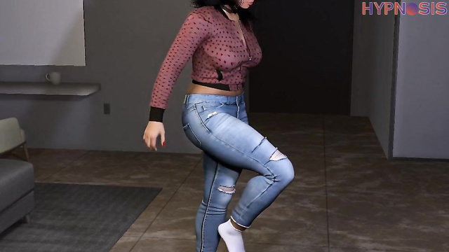 Studio 57429 - Giantess girls dominate a guy harshly and step on him