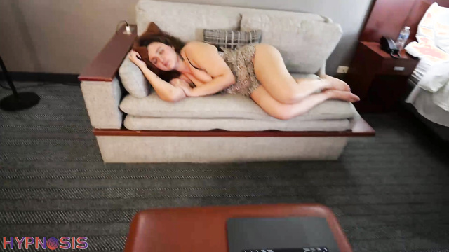 GG Fetish Media - Girl under hypnosis undresses and follows commands