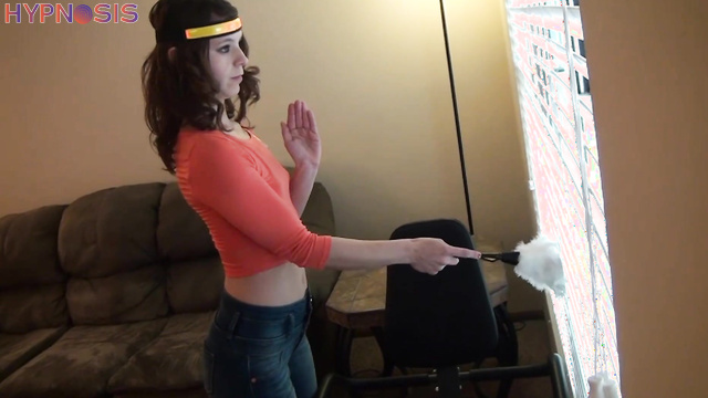 GG Fetish Media - Phoebe - Guy took over the mind of a cute girl and controls her