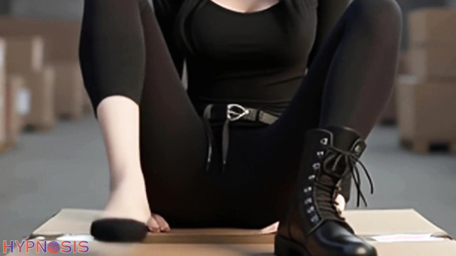 CG adventures - Robots rip clothes off a sweet brunette