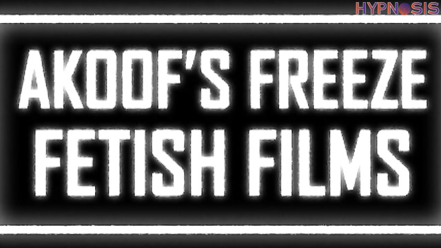 Akoof's Freeze Fetish Films - Hot milf strips and poses under hypnosis